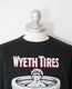 SECRET WORDS ��������å� ��� " OLD TIRES " S/S T-SHIRT (BLACK)