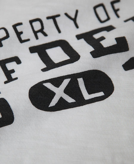 SECRET WORDS ��������å� ��� " DISTORTION " S/S T-SHIRT (WHITE)