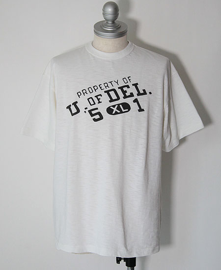 SECRET WORDS ��������å� ��� " DISTORTION " S/S T-SHIRT (WHITE)