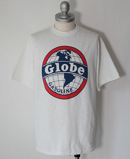 SECRET WORDS ��������å� ��� " GLOBE " S/S T-SHIRT (WHITE)