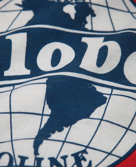 SECRET WORDS ��������å� ��� " GLOBE " S/S T-SHIRT (WHITE)