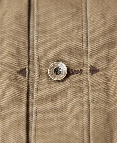 新品 スティーブンソンオーバーオール DEPUTY タグ付き カーキ ジャケット 再入荷】STEVENSON OVERALL CO. スティーブンソンオーバーオール