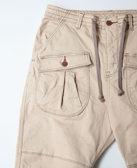 COLIMBO コリンボ SAW MILL RIVER SAROUEL PANTS (BEIGE)