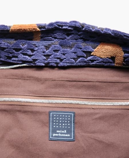 ミナポルホネン クッペバッグ winter lake ポシェット ブルー ミナ