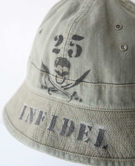 COLIMBO コリンボ PRAIRIE ASSAULT HAT オリーブ 5_000000002752.jpg?1678209904