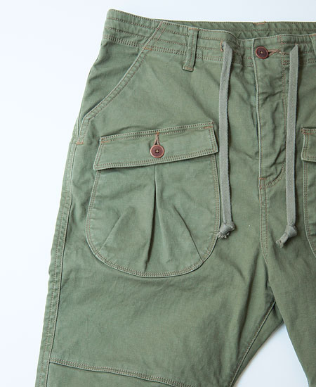 COLIMBO コリンボ SAW MILL RIVER SAROUEL PANTS (GREEN)