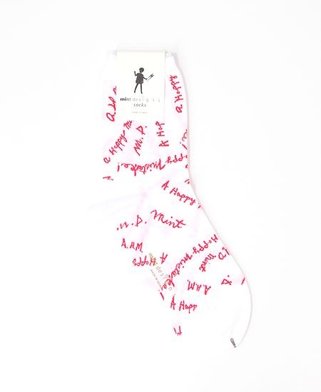 mintdesignsߥȥǥ SIGNATURE SOCKS