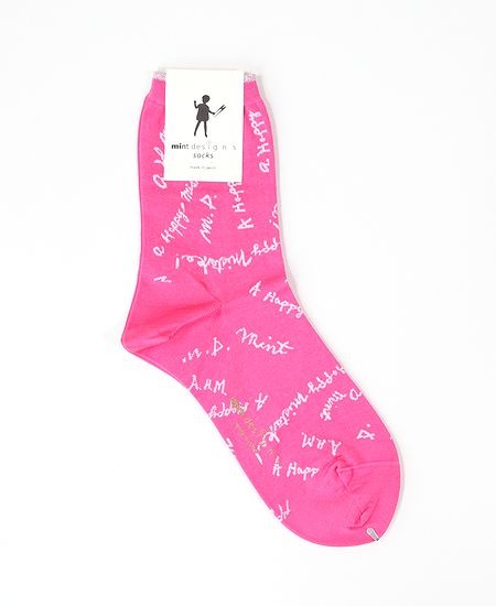 mintdesignsߥȥǥ SIGNATURE SOCKS