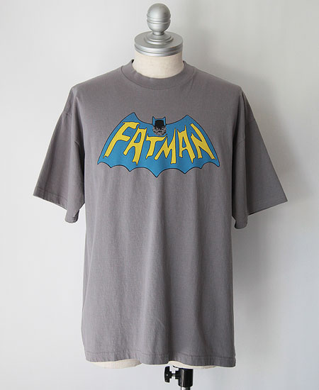 SECRET WORDS ��������å� ��� " FATMAN " S/S T-SHIRT (WASTED BLACK)