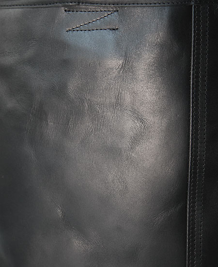 COLIMBO  MARRAKECH LEATHER TOTE BAG SPECIAL (BLACK)