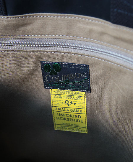 COLIMBO  MARRAKECH LEATHER TOTE BAG SPECIAL (BLACK)