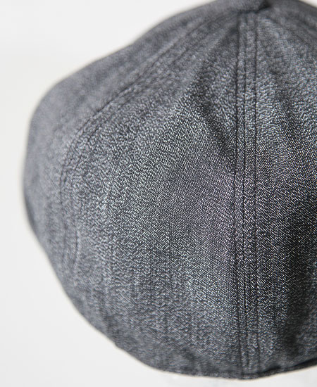 FREEWHEELERS ե꡼ۥ顼 "STEVEDORE" CASQUETTE (BLACK PEPPER CHAMBRAY)