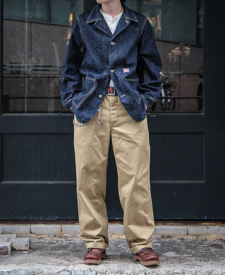 FREEWHEELERS �ե꡼�ۥ����顼�� " STEELBACKERS " WORK COAT