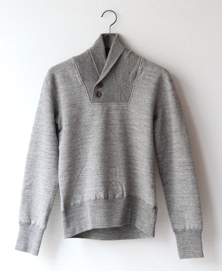 バーゲンで ORGUEIL オルゲイユ ショールカラースウェット Sweat Collar Shawl トップス