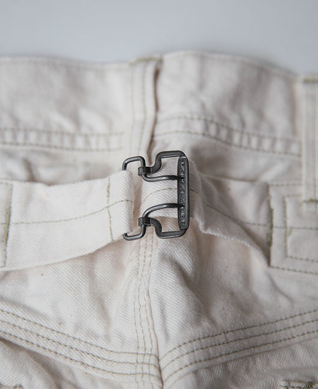 FREEWHEELERS ե꡼ۥ顼 THE IRONALL FACTORIES CO. Lot 102 DENIM OVERALLS (RAW WHITE)
