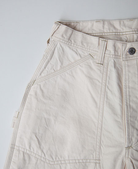 FREEWHEELERS ե꡼ۥ顼 THE IRONALL FACTORIES CO. Lot 102 DENIM OVERALLS (RAW WHITE)