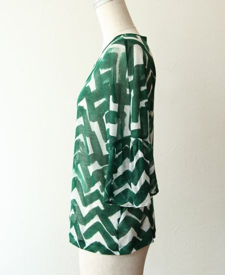 mina perhonen yamanami シルクカシミヤ混 カットソー mina perhonen yamanami シルクカシミヤ混 カットソー