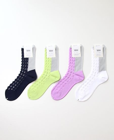 mintdesigns���ߥ�ȥǥ����� GINGHAM CHECK SOCKS