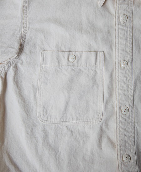 COLIMBO ������  MARSHAL ISLANDER CREWMAN'S SHIRT - CUSTOM - (CIVILIAN WHITE)