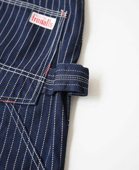 FREEWHEELERS ե꡼ۥ顼 THE IRONALL FACTORIES CO. Lot 102 WABASH OVERALLS (INDIGO WABASH STRIPE)