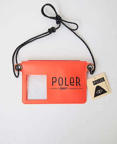 POLER �ݡ��顼 HIGH & DRY TPU MOBILE POUCH (ORANGE)