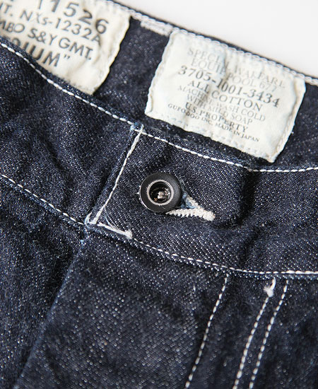 COLIMBO  HAT CREEK NAVAL CREW PANTS (INDIGO DENIM)