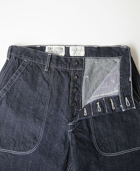 COLIMBO  HAT CREEK NAVAL CREW PANTS (INDIGO DENIM)