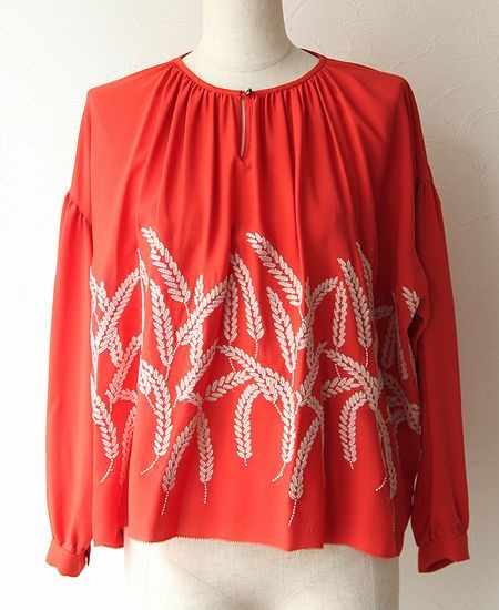 mina perhonen - ミナペルホネンブラウス 美品/2024SS/定価5.9万】ミナペルホネン mina perhonen sunny