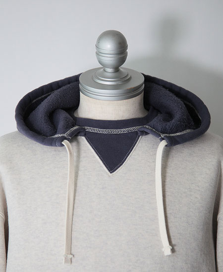 COLIMBO ������  BUZZARD'S ROOST SWEAT PARKA (OATMEAL �� AGED NAVY)