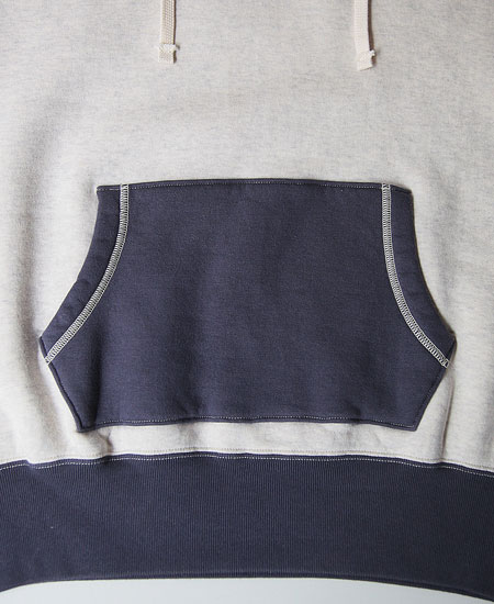 COLIMBO ������  BUZZARD'S ROOST SWEAT PARKA (OATMEAL �� AGED NAVY)