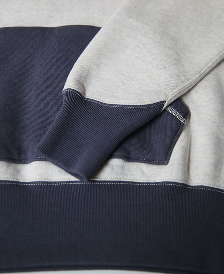 COLIMBO ������  BUZZARD'S ROOST SWEAT PARKA (OATMEAL �� AGED NAVY)