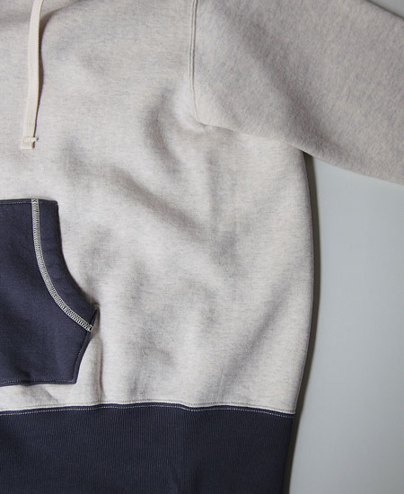 COLIMBO ������  BUZZARD'S ROOST SWEAT PARKA (OATMEAL �� AGED NAVY)