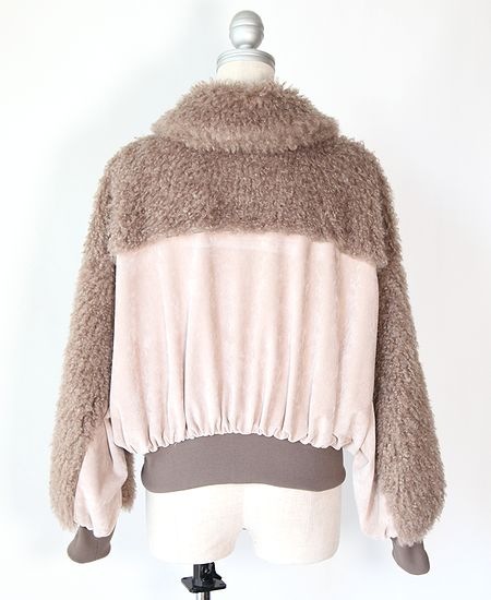 mintdesigns  �ߥ�ȥǥ����󥺡�Airy Poodle Blouson