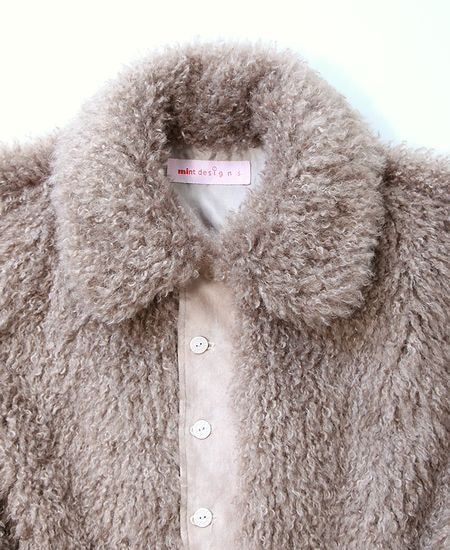 mintdesigns  �ߥ�ȥǥ����󥺡�Airy Poodle Blouson
