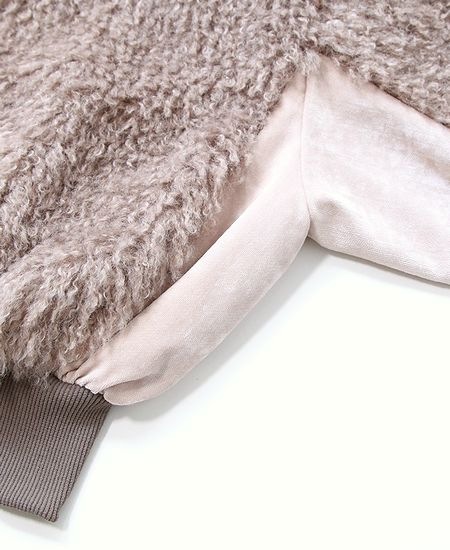 mintdesigns  �ߥ�ȥǥ����󥺡�Airy Poodle Blouson