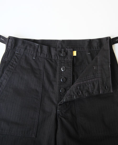 COLIMBO ������ 50'S ARMY UTILITY PANTS " FORT KNOX " (DECK BLACK)