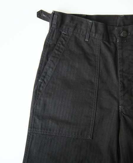 COLIMBO ������ 50'S ARMY UTILITY PANTS " FORT KNOX " (DECK BLACK)