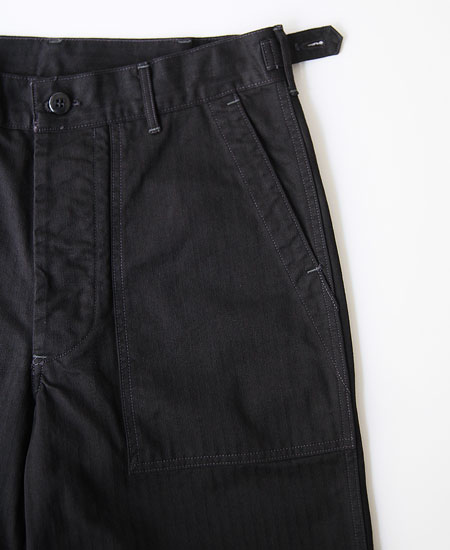 COLIMBO ������ 50'S ARMY UTILITY PANTS " FORT KNOX " (DECK BLACK)