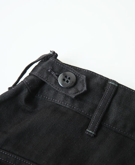 COLIMBO ������ 50'S ARMY UTILITY PANTS " FORT KNOX " (DECK BLACK)