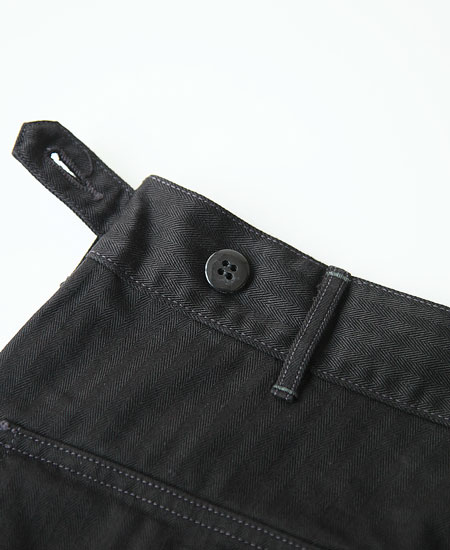 COLIMBO ������ 50'S ARMY UTILITY PANTS " FORT KNOX " (DECK BLACK)