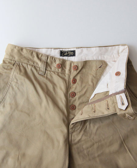 COLIMBO コリンボ ORIGINAL ULSTER TROUSERS (TAN)
