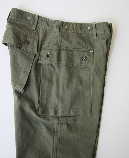 COLIMBO コリンボ TRENCH DIGGER USMC P-44 TROUSERS (OLIVE)