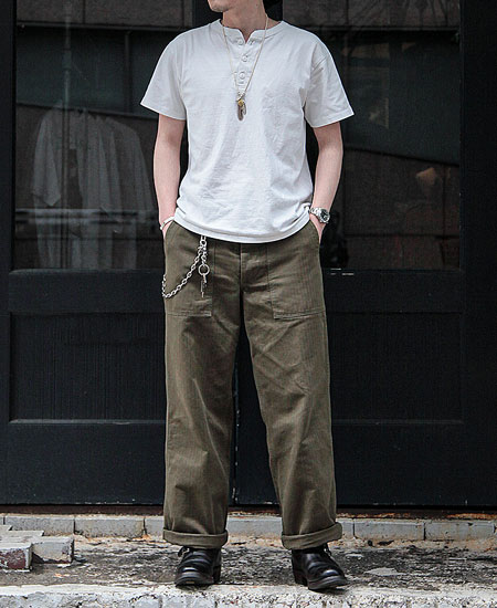 COLIMBO ������ 50'S ARMY UTILITY PANTS " FORT KNOX " (OLIVE DRAB)