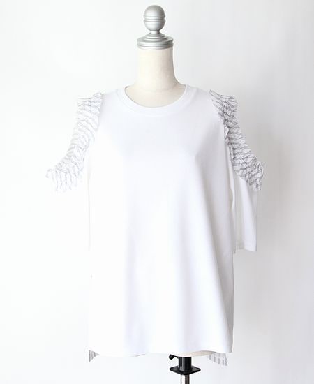 mintdesigns ߥȥǥ󥺡 HOLE FRILL TOP