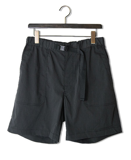 NANGA ナンガ TAKIBI RIPSTOP FIELD SHORTS (BLACK)