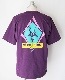FREEWHEELERS �ե꡼�ۥ����顼�� "ORIENTAL DIAMOND UT" SET-IN S/S POCKET T-SHIRT (PURPLE)
