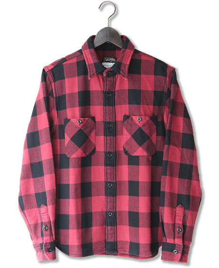 COLIMBO コリンボ RICHMOND BORO WORK SHIRTS FLANNEL (RED)