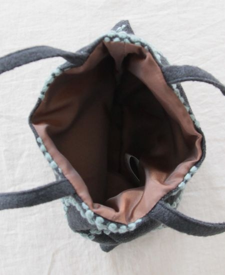 tambourine navy ミナペルホネン リングバッグ ミナペルホネンtambourineボディバッグ（S）navy | Lin total