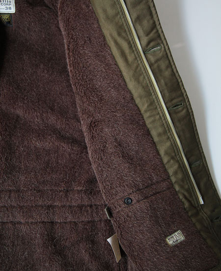 COLIMBO   OBSERVER PARKA AME #2 " NAMELESS PERSONNEL " (DARK OLIVE)