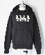 COLIMBO  BUZZARD'S ROOST SWEAT PARKA " C.G.A.S. SAN DIEGO " (BLACK)